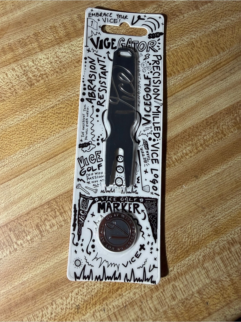 Vice Golf Divot Tool and Ball Mark NWT